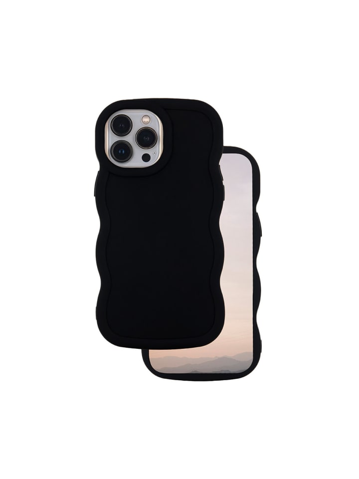 Candy Case Hülle Schutz Handyhülle kompatibel mit iPhone 16 Pro Max Schwarz in Schwarz