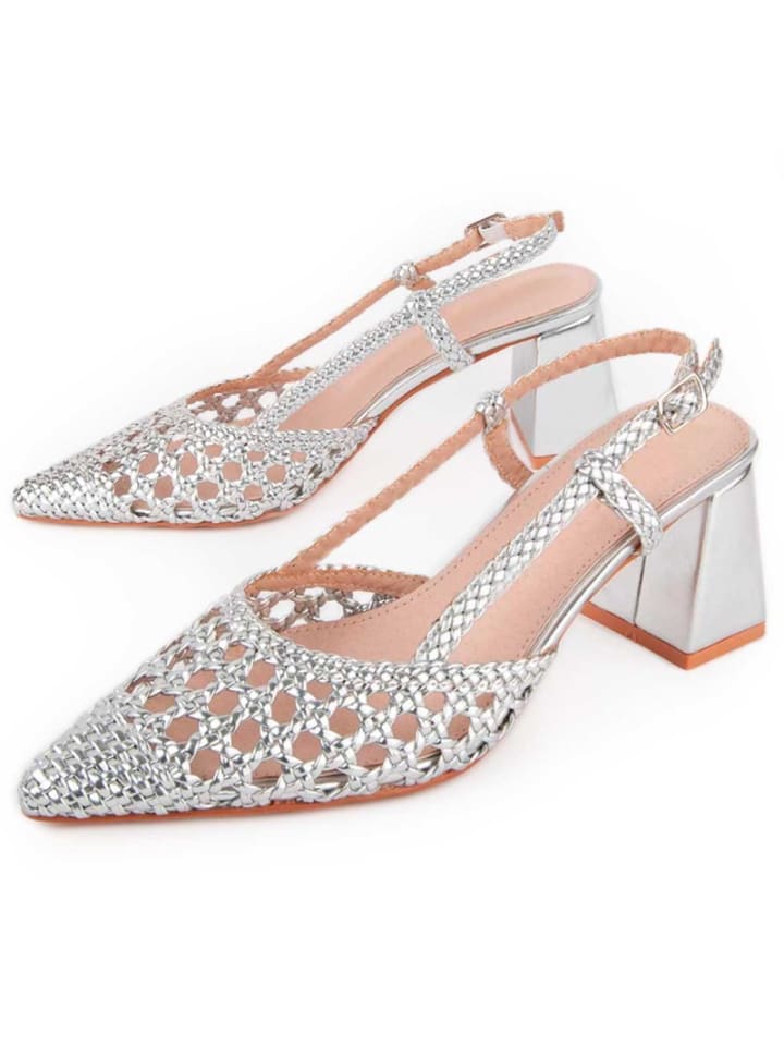 Pumps Carola in Silber