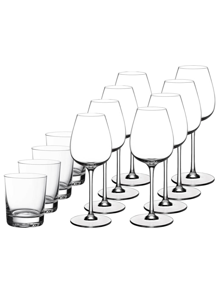 12-tlg. Gläser-Set Purismo Wine in Transparent