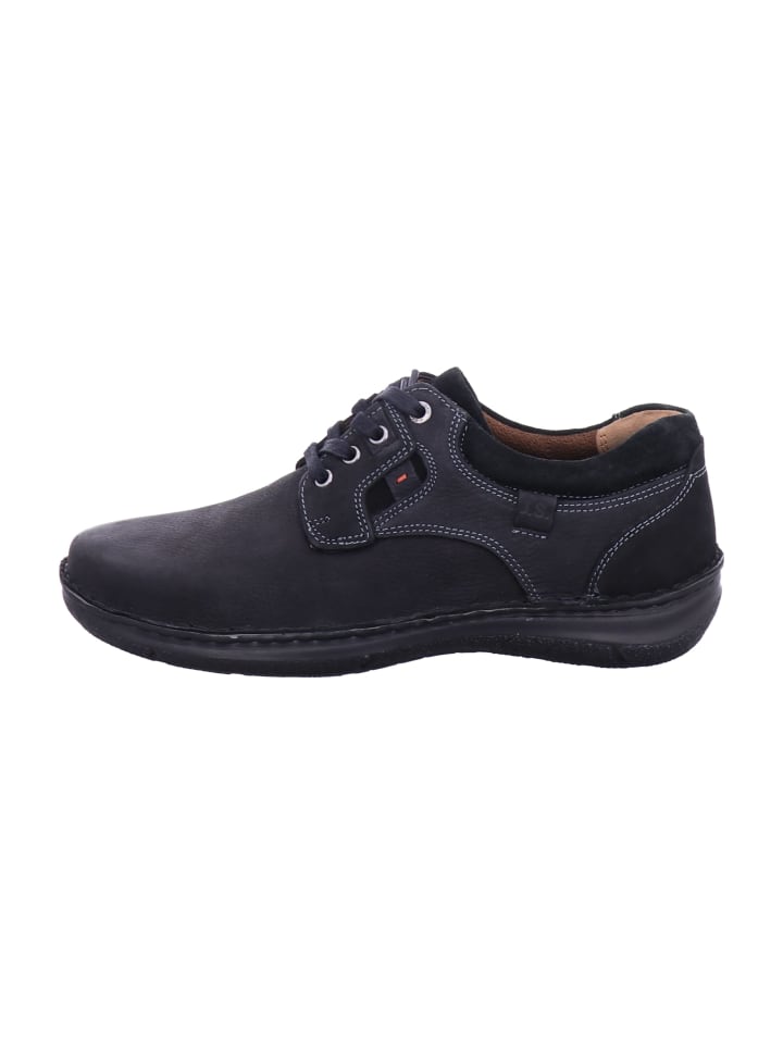 Sportliche Schnürschuhe in Schwarz