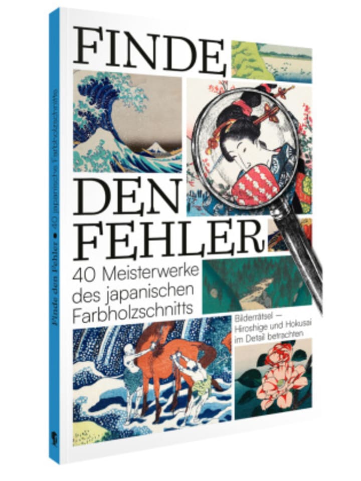 Buch - Finde den Fehler - 40 Meisterwerke des japanischen Farbholzschnitts