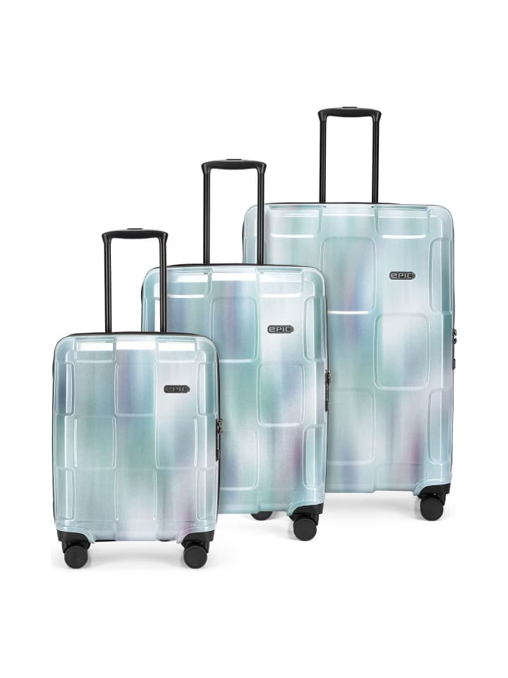 Crate EX Wildlife 4 Rollen Kofferset 3-teilig quantum aurora