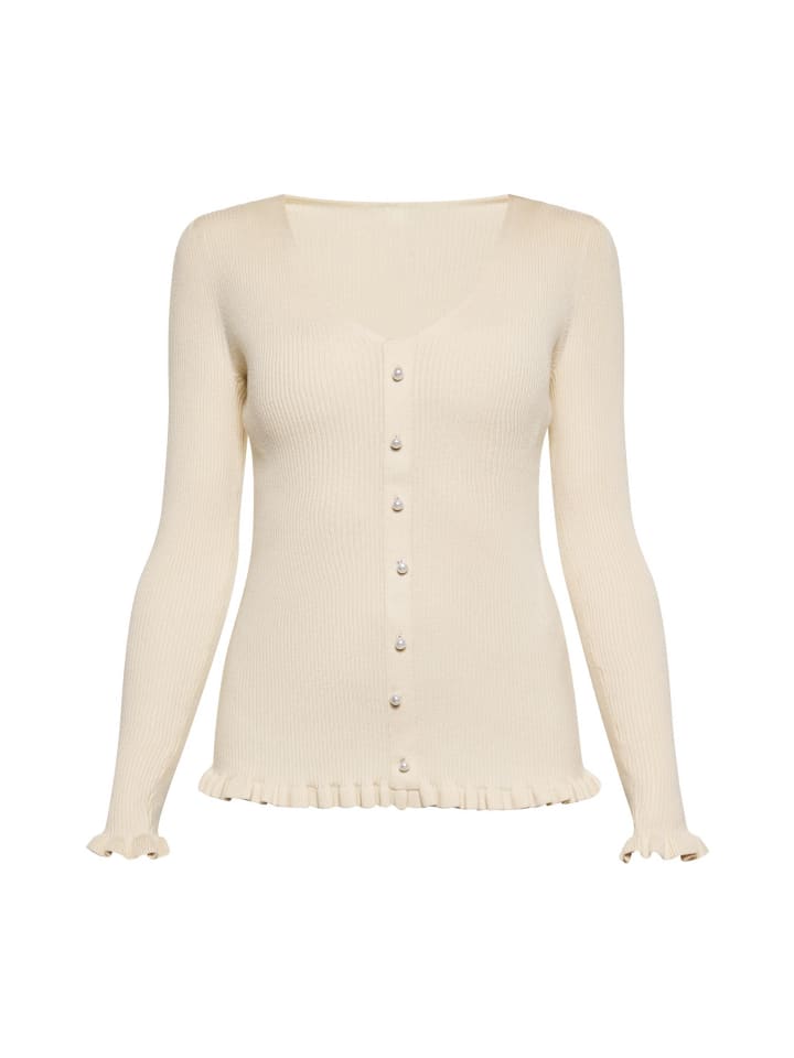Women Cardigan in Elfenbein