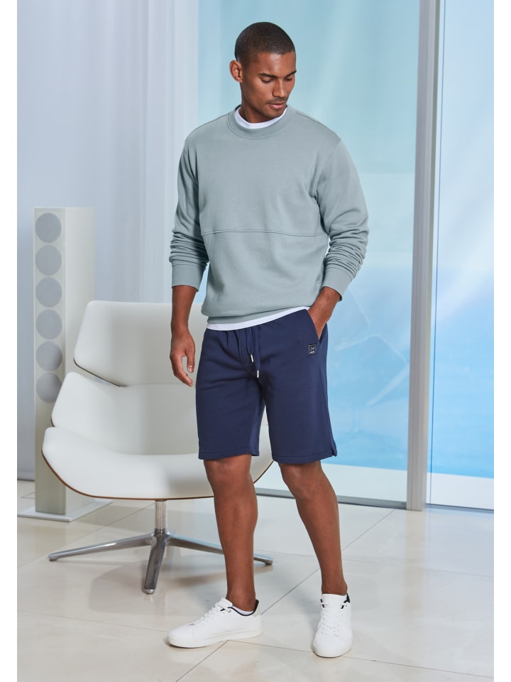 Sweatshirt in blaugrau