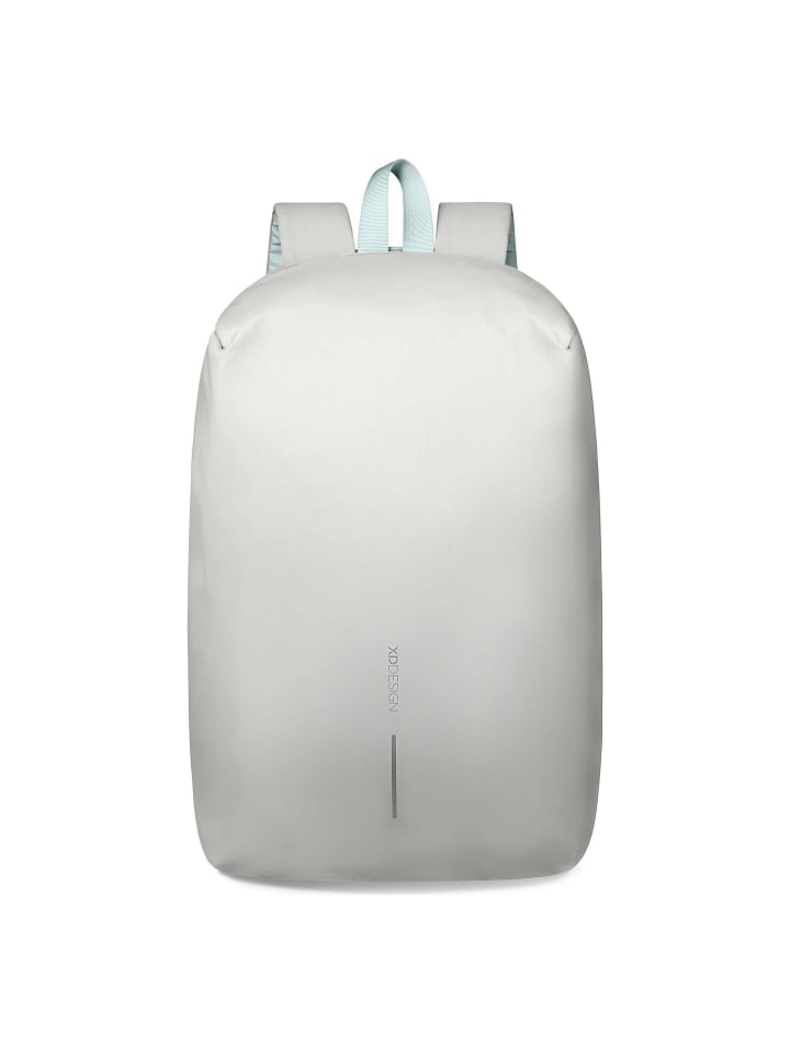 Reversible Wenderucksack 46 cm Laptopfach sanddust-tidal teal