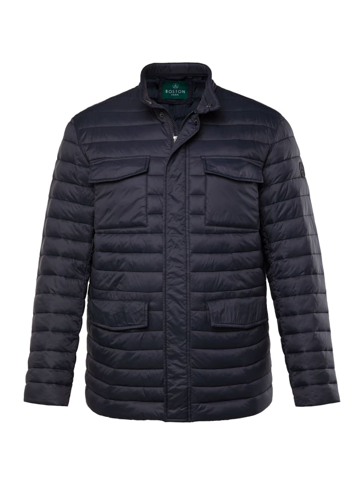 Steppjacke in navy blau