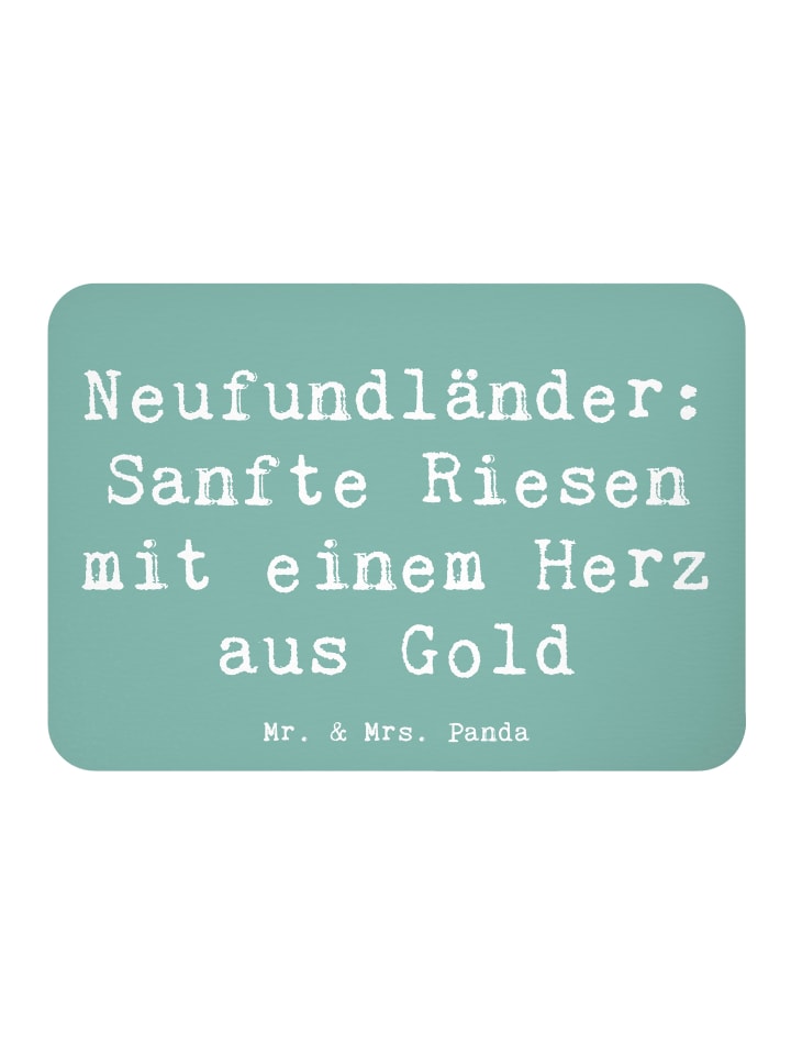 Pinnwand Magnet Spruch Neufundländer Liebe mit ... in Meeresbrise