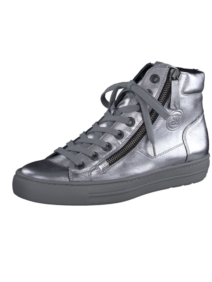 Klassischer Schnürschuh in grau