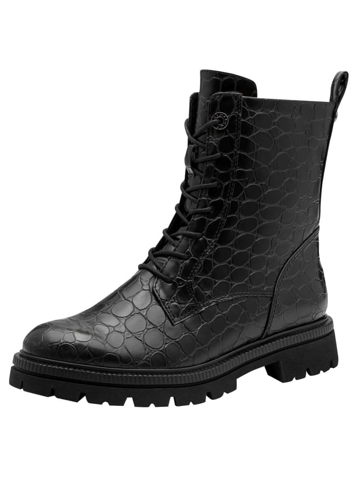 Stiefelette in BLACK STR.