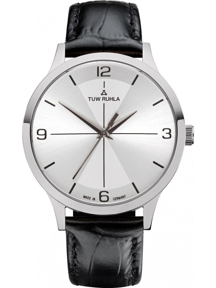Uhr in Silber
