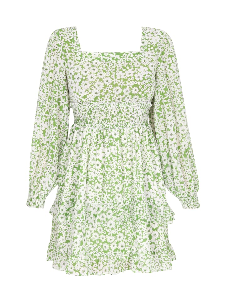 Women Dress in Green