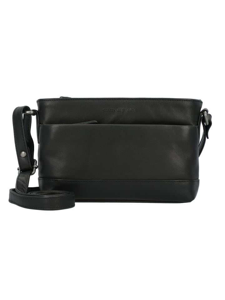 Fiorentina Umhängetasche Leder 22.5 cm black