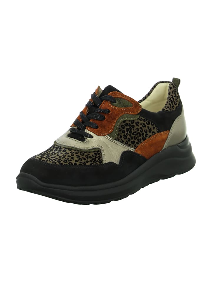Komfort Schnürschuhe in Schwarz