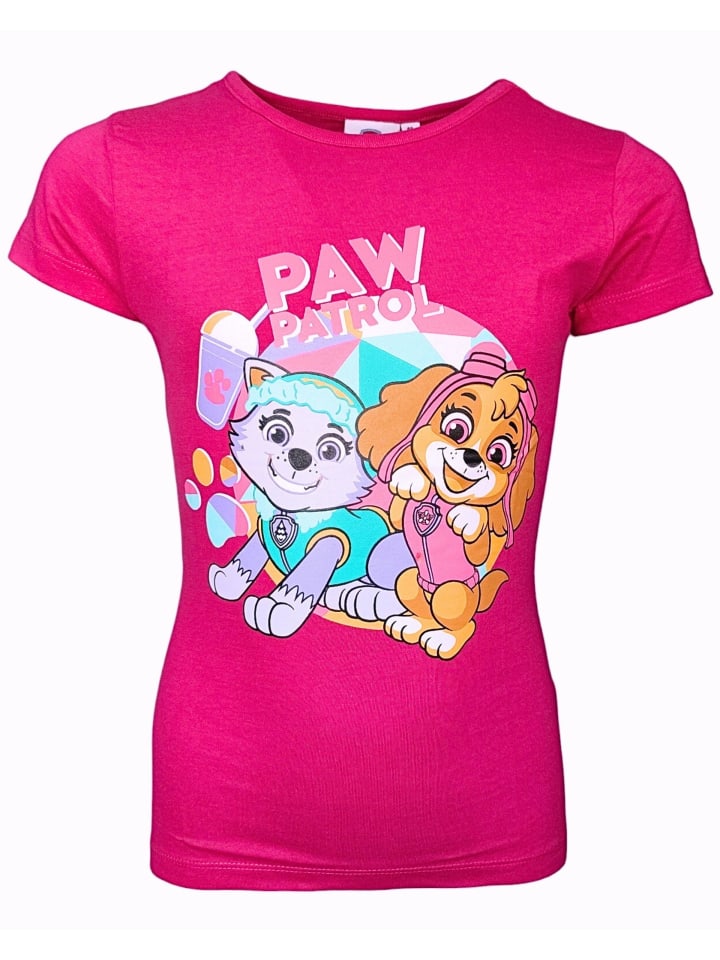 T-Shirt PAW Patrol Skye & Everest in Pink