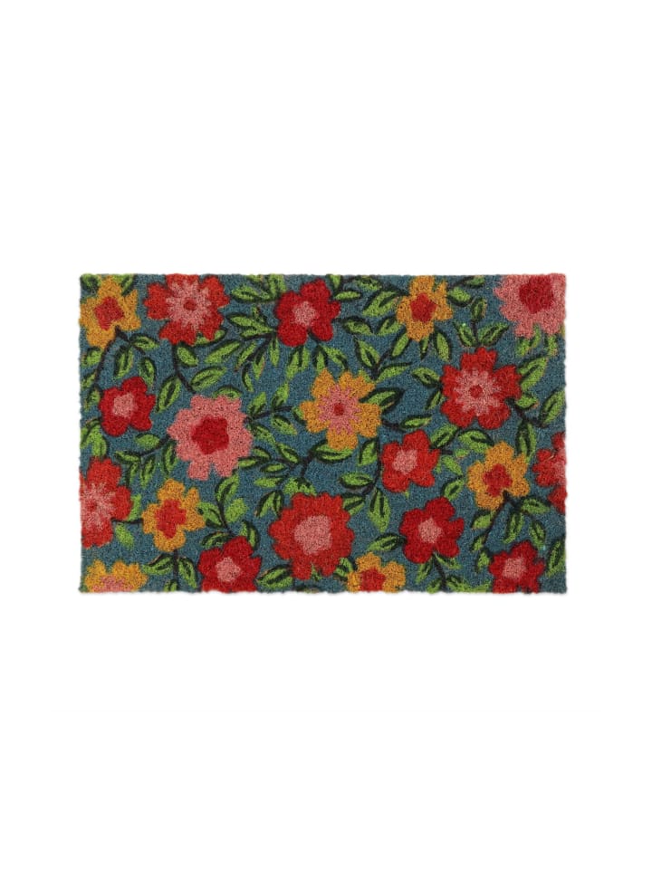 Kokosfußmatte in Bunt - 60 x 40 cm