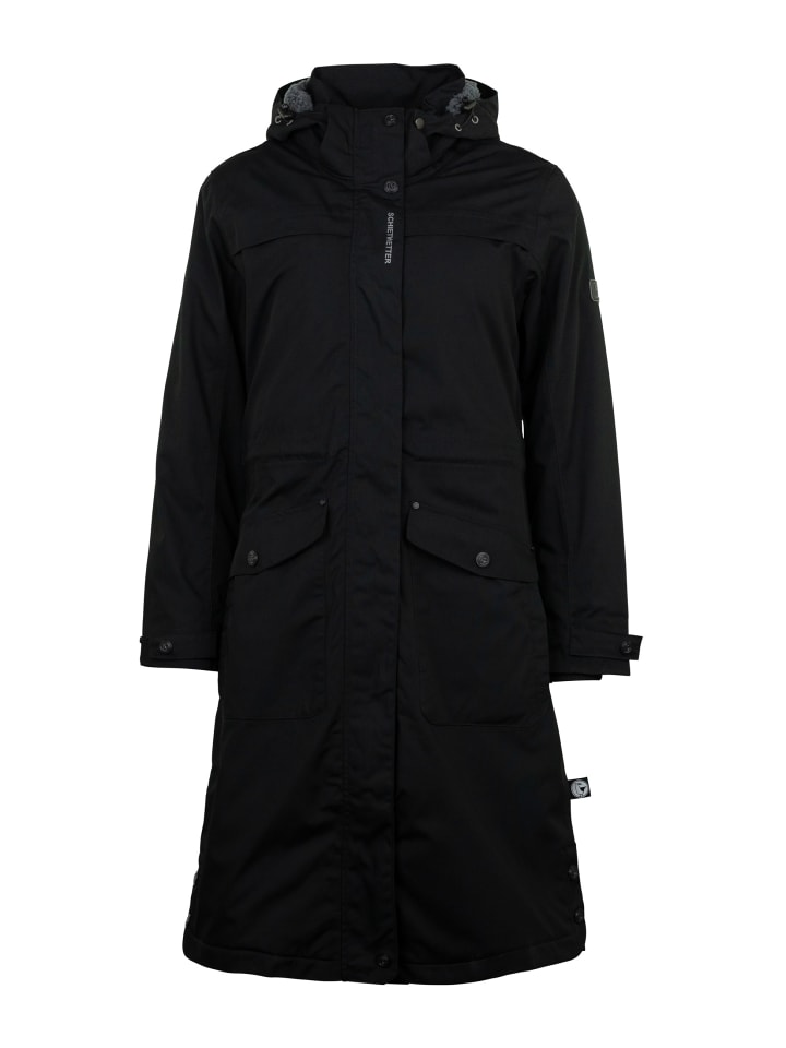 Wintermantel Raubein Lina in black