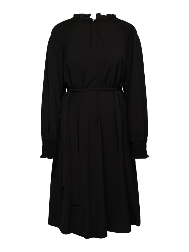 Damen Midikleid in Schwarz