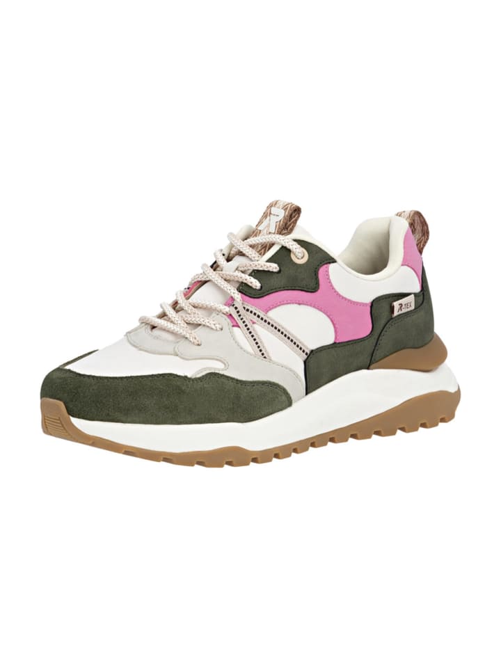 Sportliche Schnürschuhe in Weiß