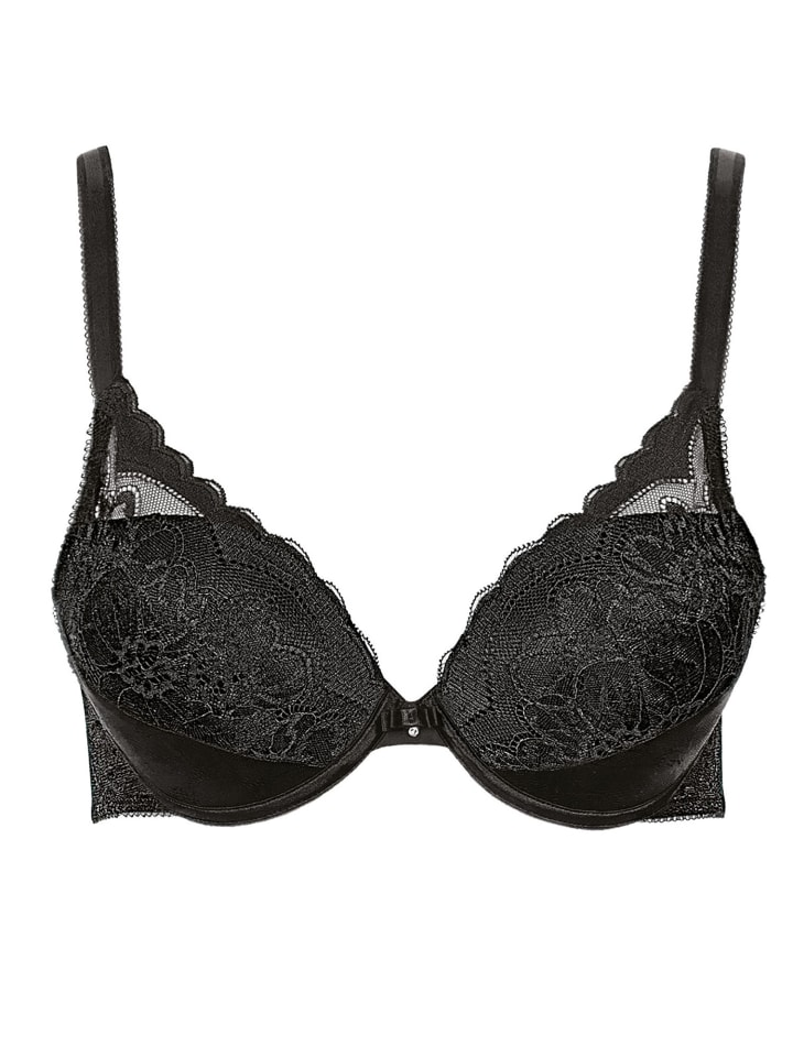 Push up BH in black
