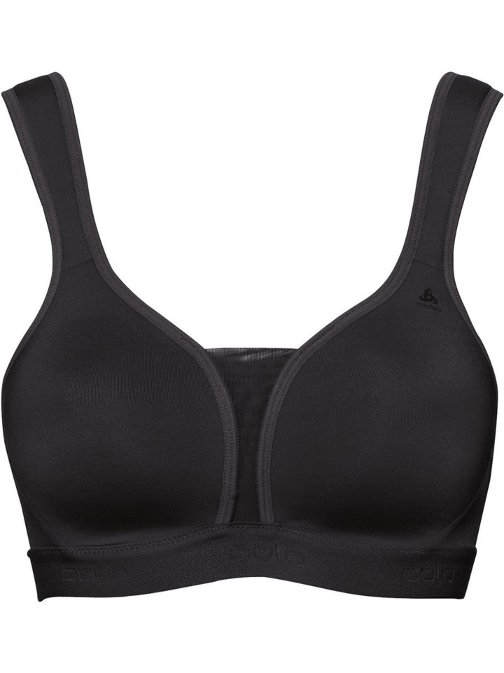 Sport-BH "Sports Bra Padded High" in Schwarz