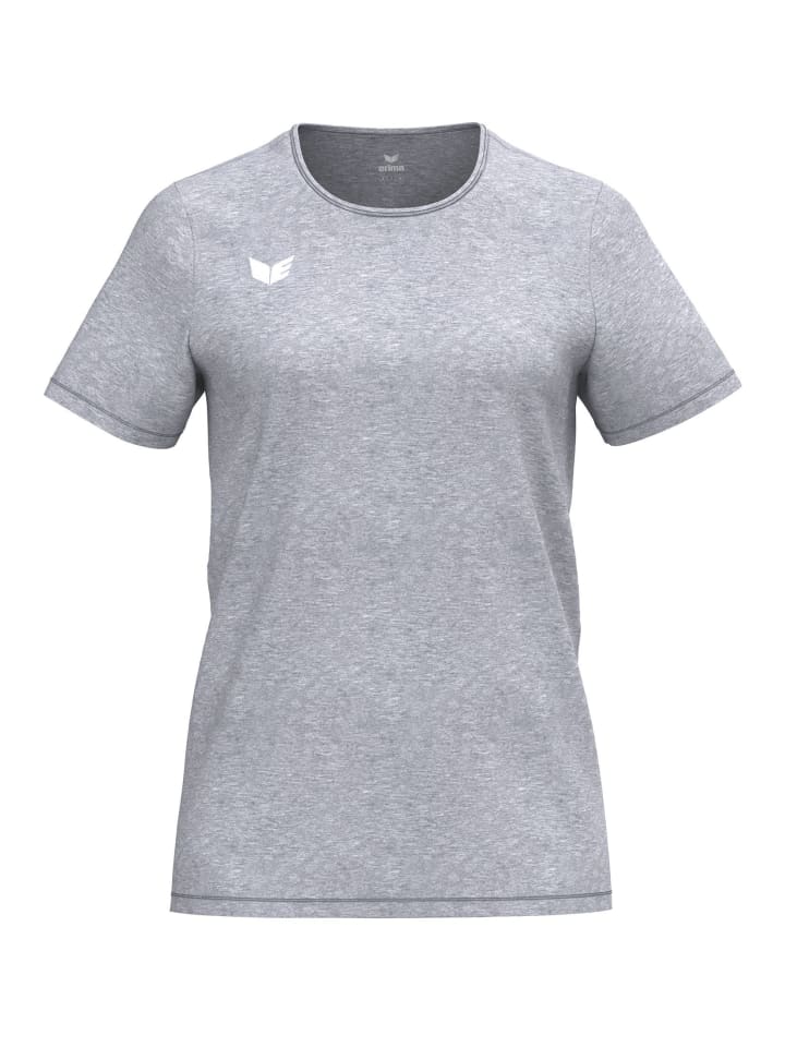 Damen T-Shirt in grau melange