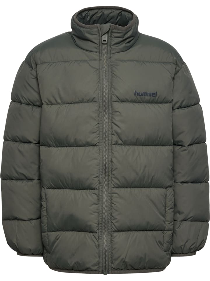 Reißverschluss Jacke Hmljr Lightweight Kinder in CASTOR GRAY