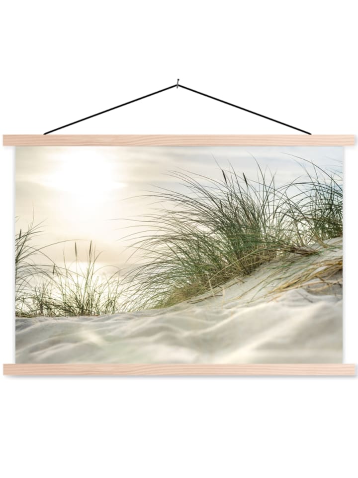 Poster mit Leiste Sanddünen
