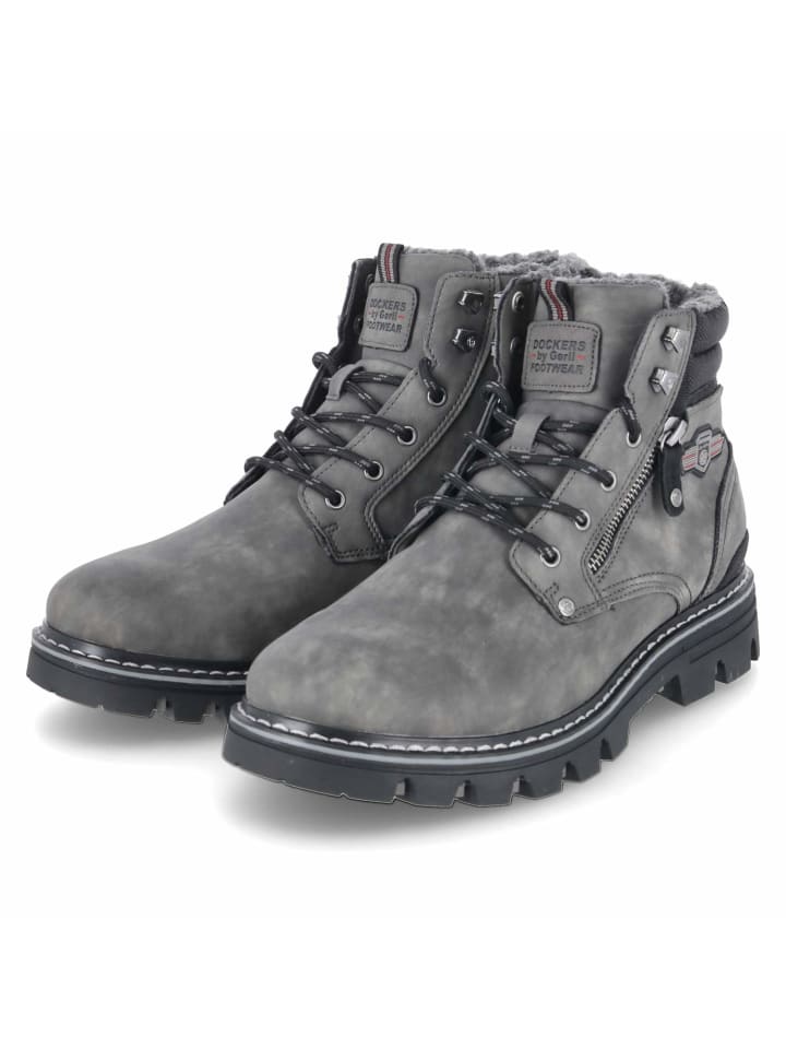 Schnürboots in grau