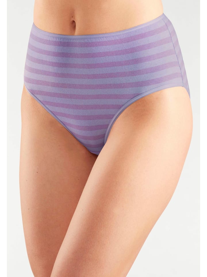 Hüftslip in lila, gelb, grün, orange, rosa