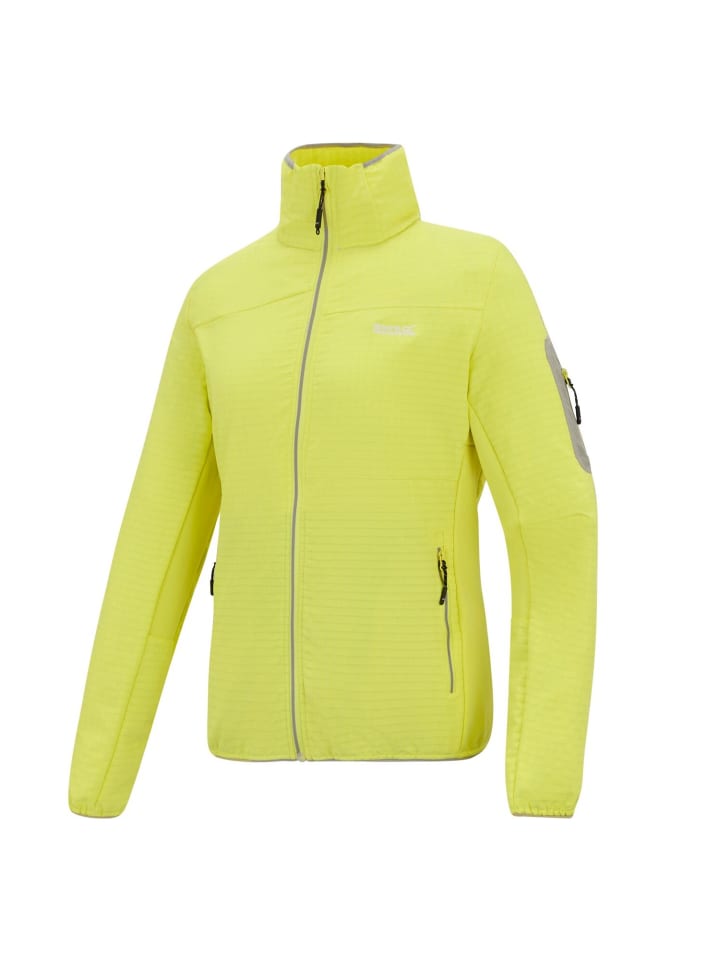 Ralina Midlayer Powerstretch Jacke in gelb