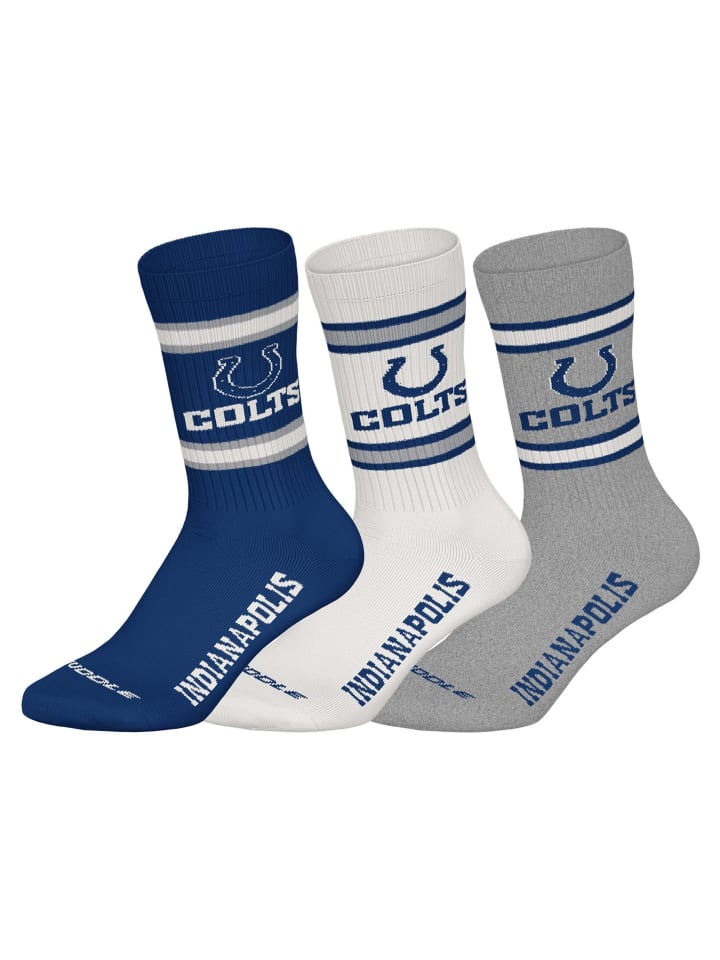 Socken 3er Pack in Indianapolis Colts