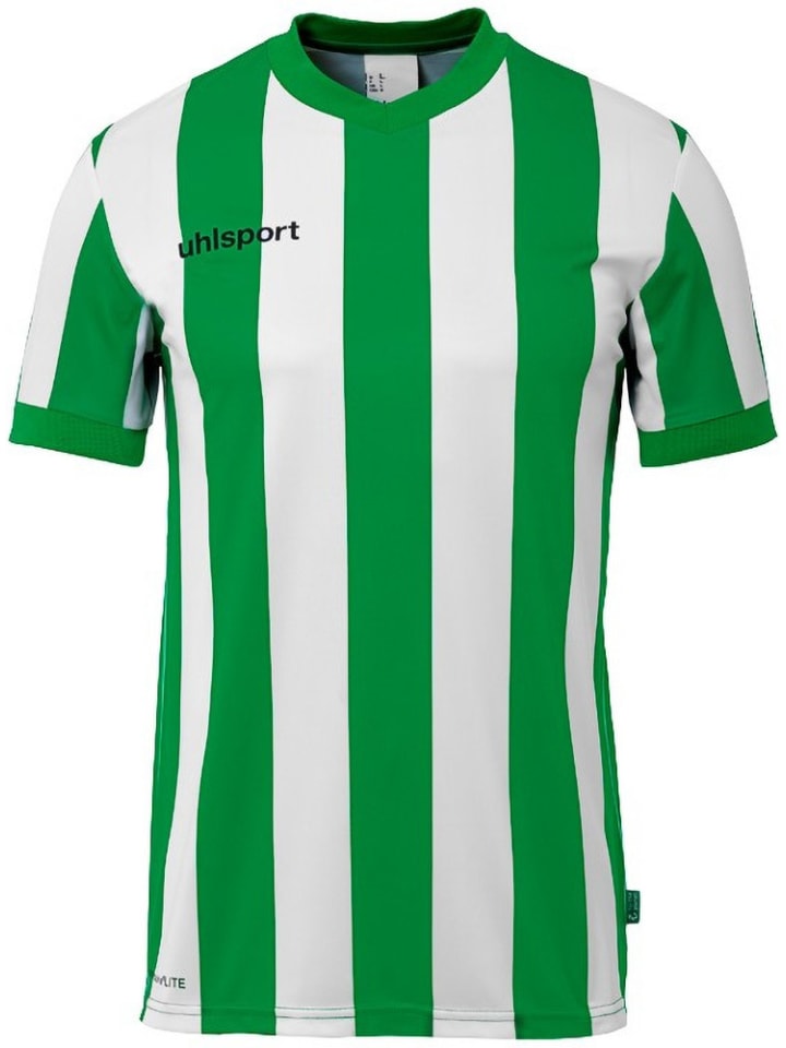 Sportshirt "Retro Stripe Shirt Kurzarm" in Grün