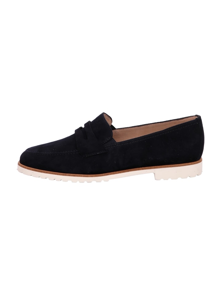 Klassische Slipper in Blau