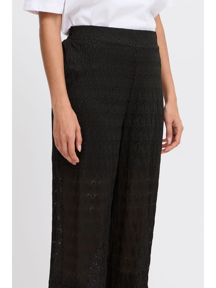 Casual Hose BYRUBI Loose fit in Black