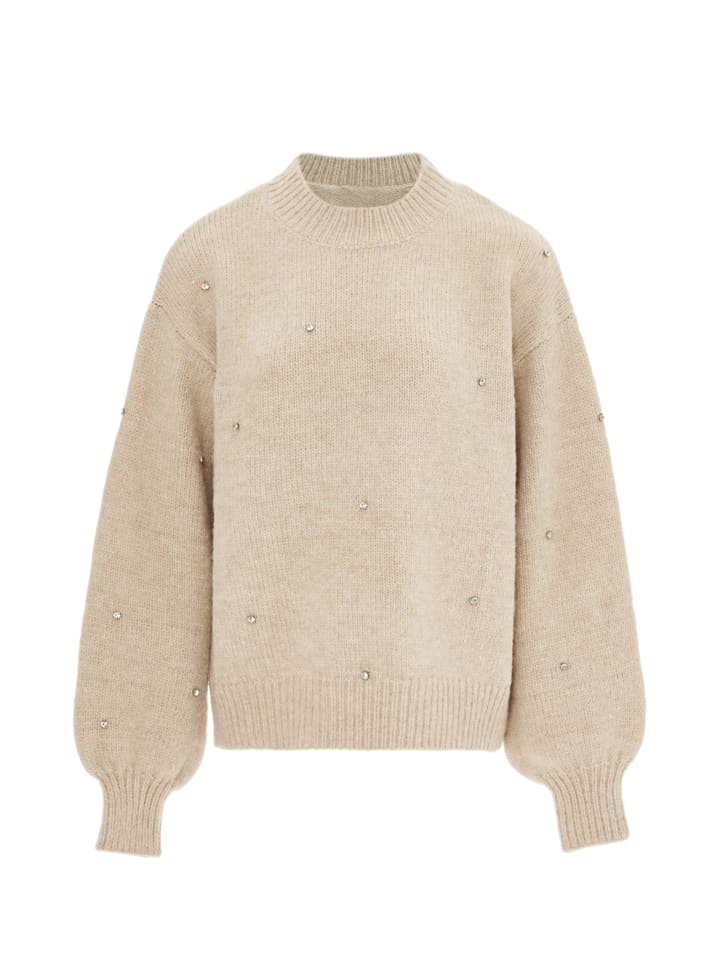 Damen Strickpullover in Beige