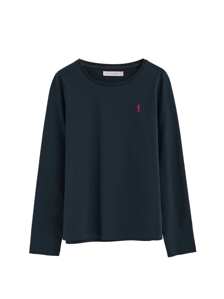 Langarmshirt RIGBY GO TSHIRT LS W VO in Navy Blau