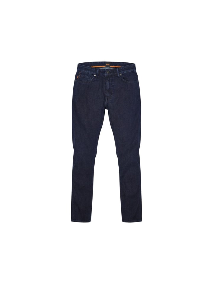 Blau Baumwolle Skinny Jeans