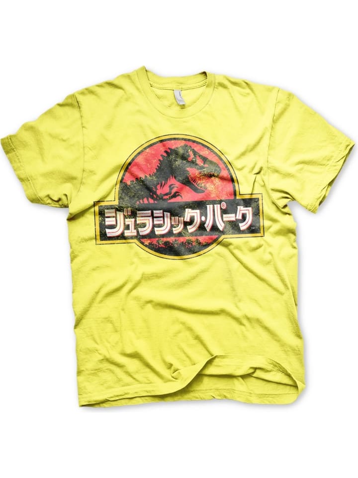 T-Shirt in Gelb
