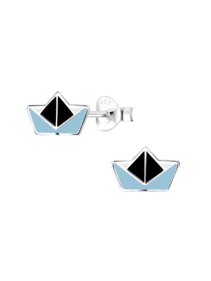 Ohrringe, Ohrstecker ORIGAMI in 925 Sterling Silber, 2-tlg.