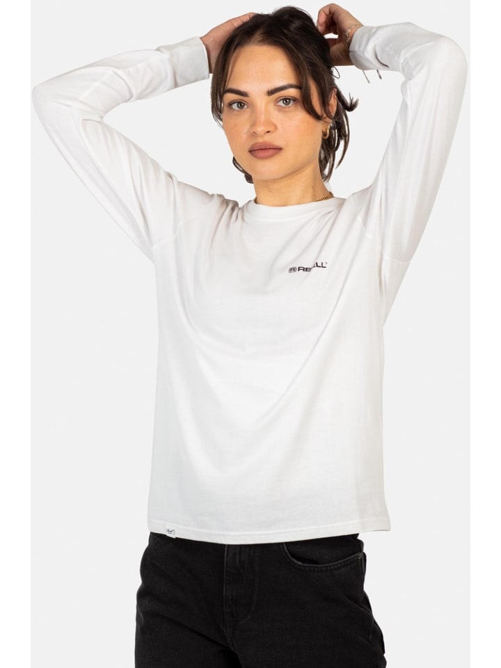 Longsleeve "Smile Longsleeve" in Weiß