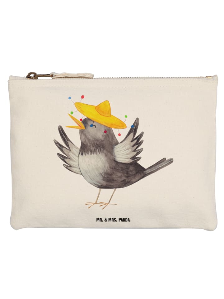 Pouch Rabe Sombrero ohne Spruch in Weiß