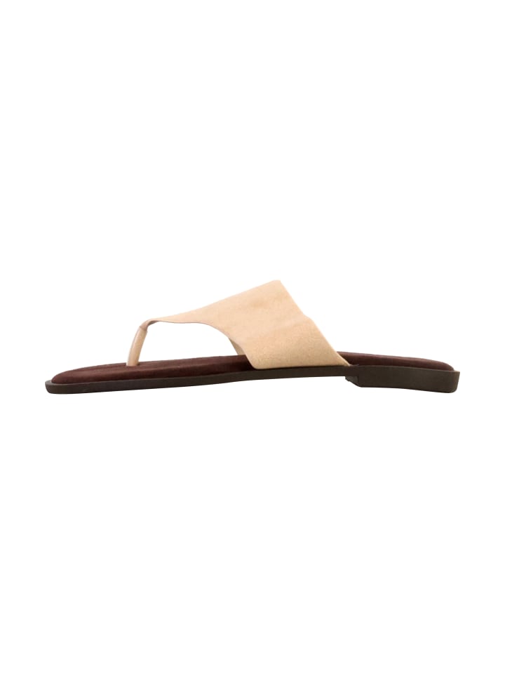 Sandalen zum Hineinschlüpfen Beige