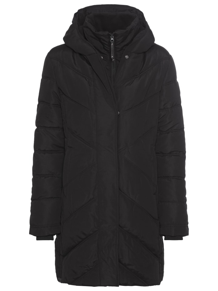 Winterjacke in schwarz