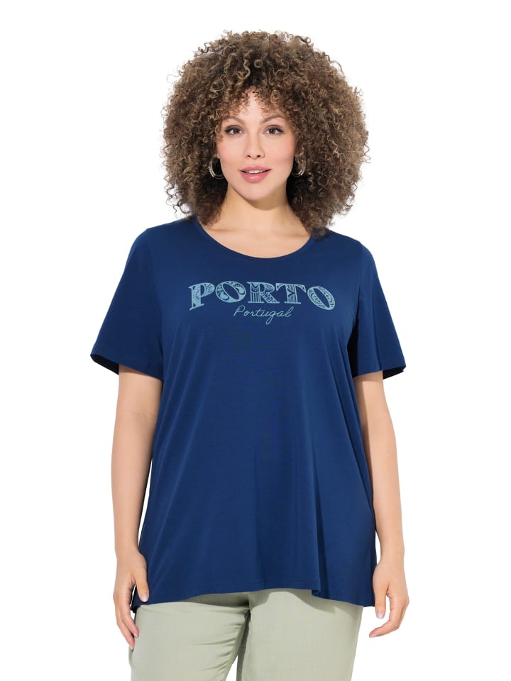 Shirt in dunkelblau