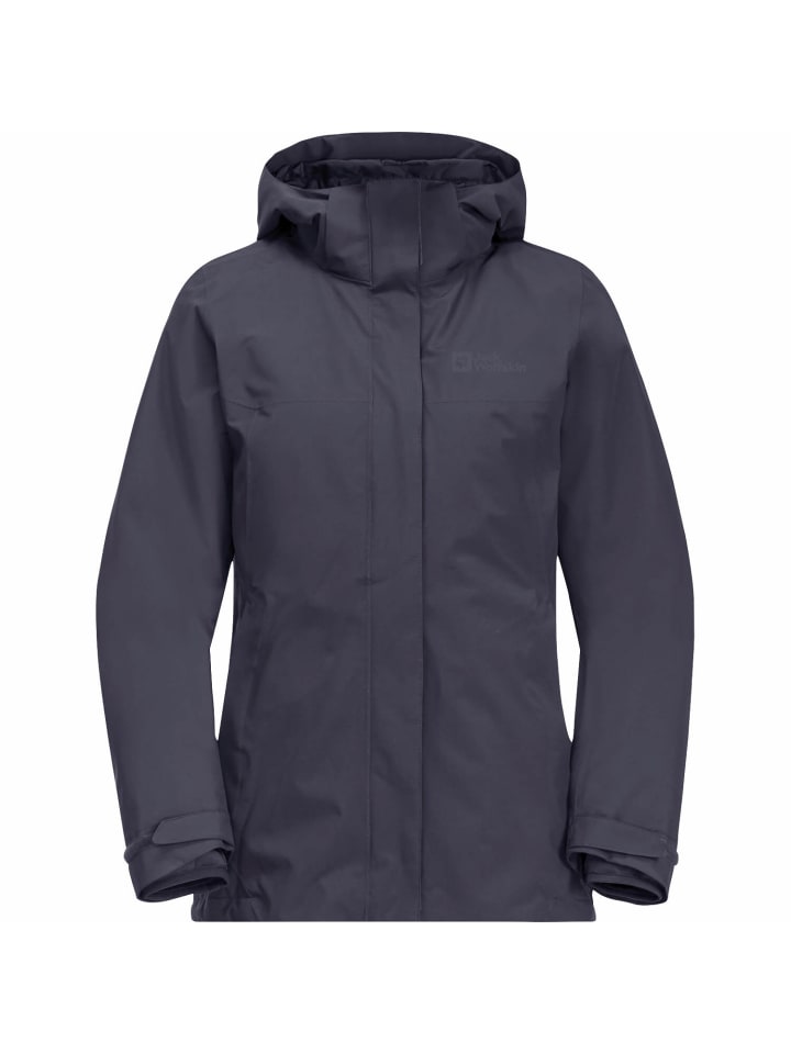 Jacke Luntal 3in2 in Dunkelgrau