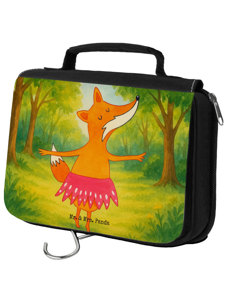 Kosmetiktäschchen Fuchs Ballerina Design ohne S... in Weiß