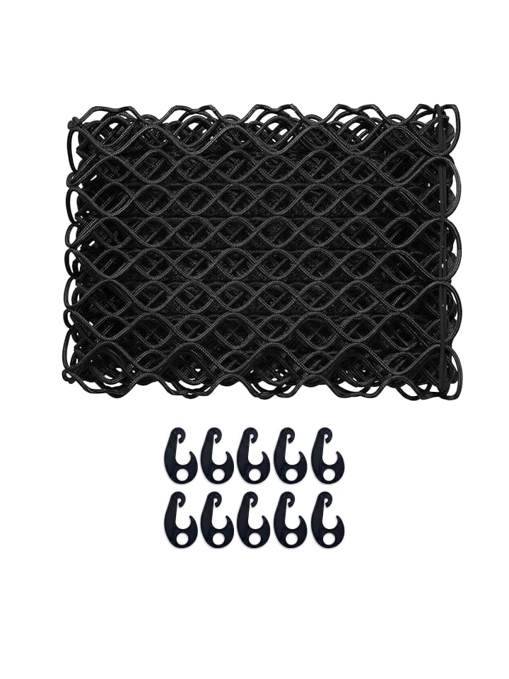 Anhängernetz in Schwarz - 1 x 2 m