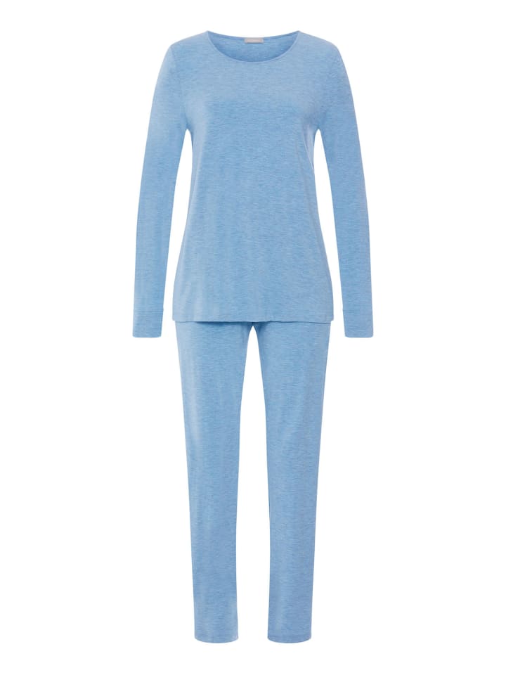 Pyjama Natural Elegance in bluebird melange