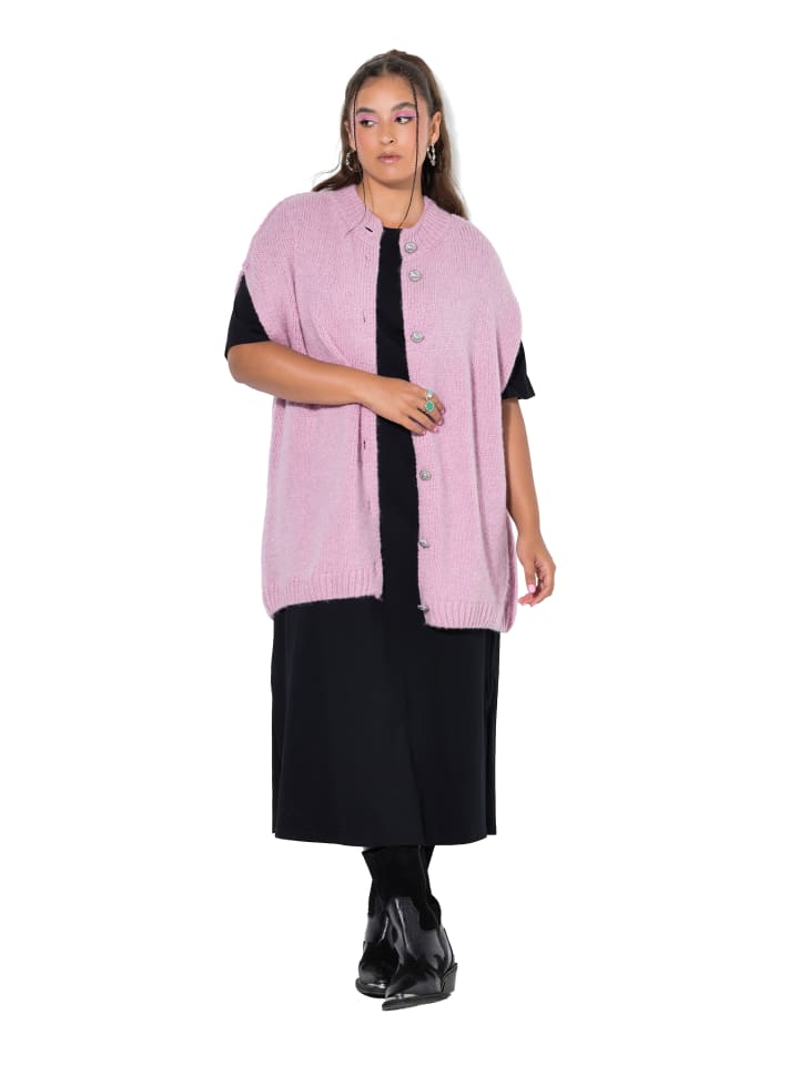 Strickjacke in altrosa