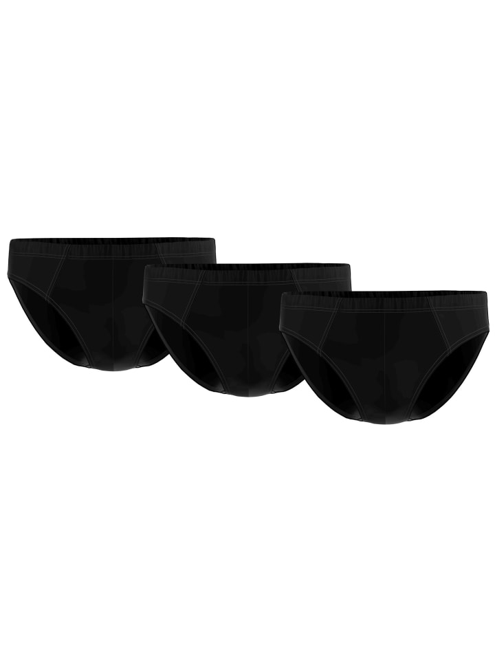 Slip 3er Pack in Schwarz